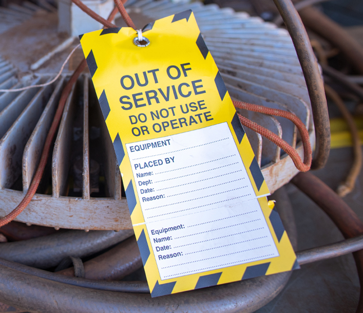 lockout tag